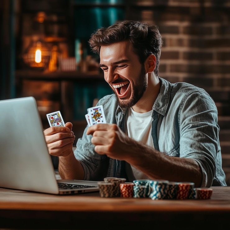 Ilustrasi antarmuka registrasi akun baru yang mudah dan aman disajikan oleh platform hiburan online